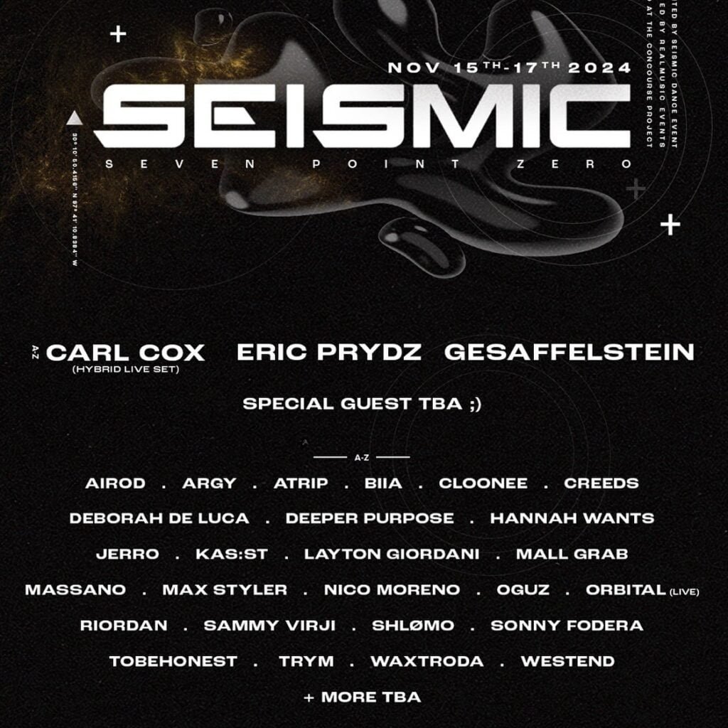 Seismic Dance Event 2024